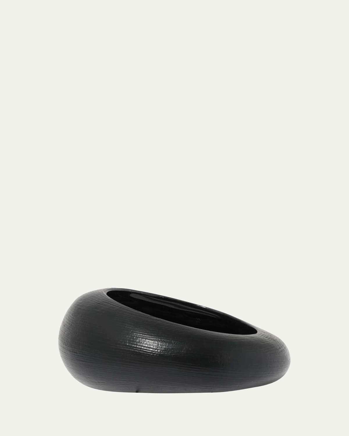 Alexis Bittar Puffy Lucite Tapered Bangle Bracelet