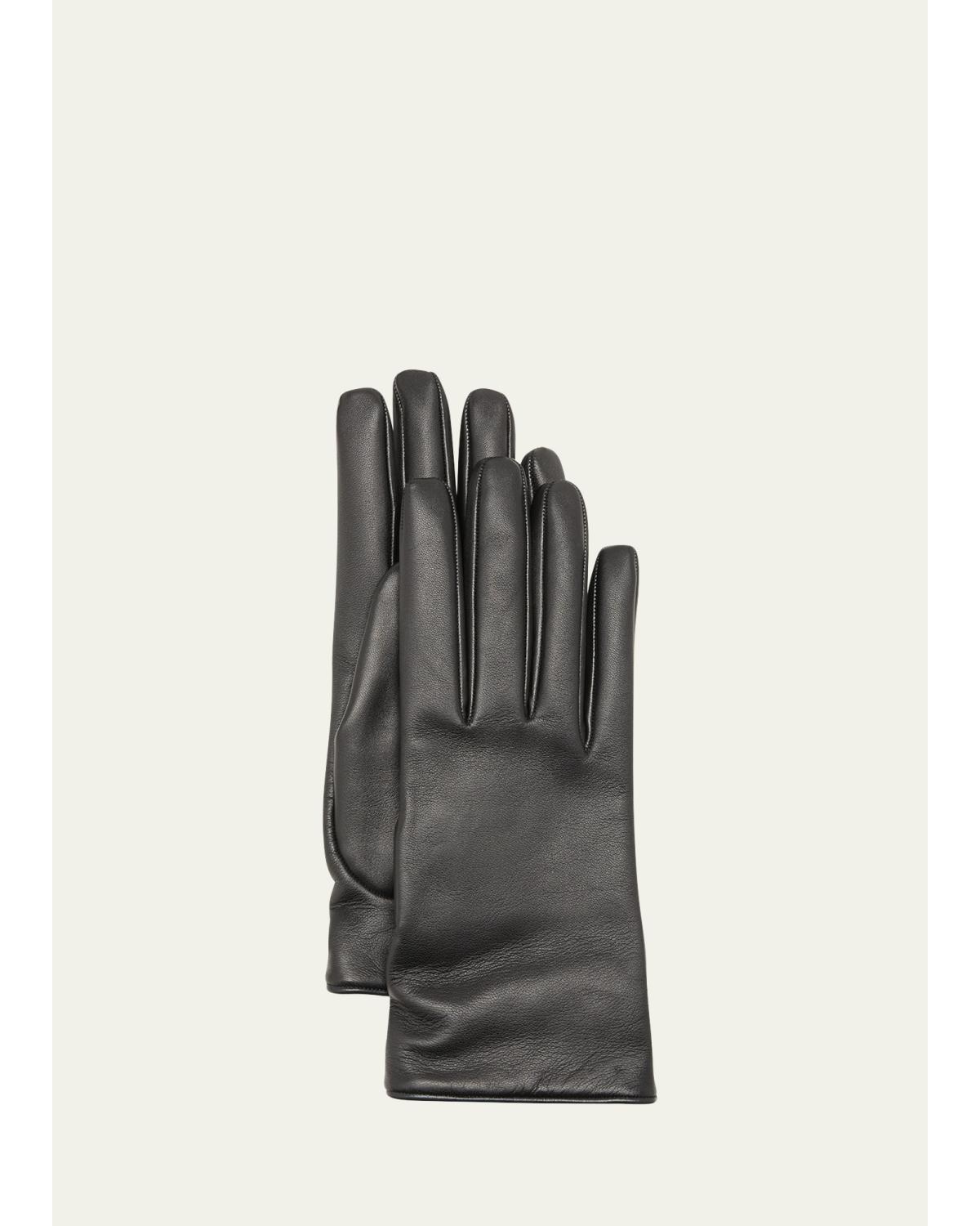 YSL Vintage-Style Slit Gloves