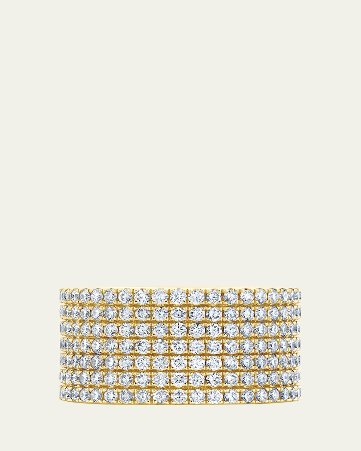 Anita Ko 18K Yellow Gold Diamond Disco Band