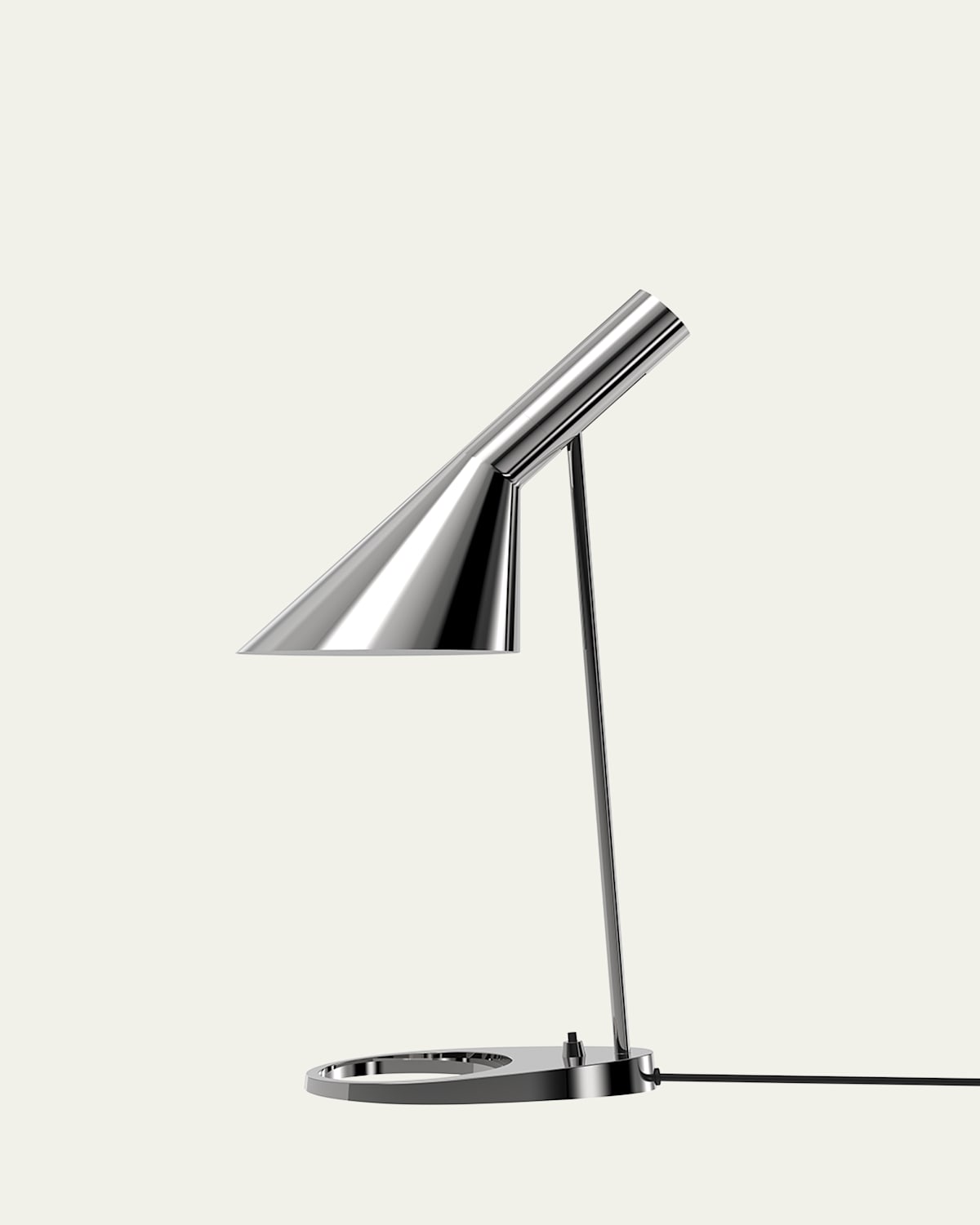 Louis Poulsen Aj 22" Adjustable Table Lamp In Metallic