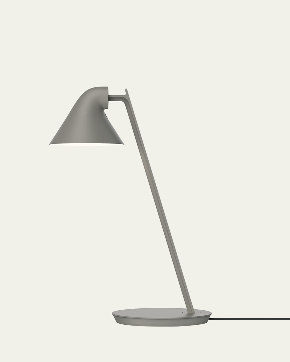 Louis Poulsen Njp Mini Lamp In Light Aluminum Grey