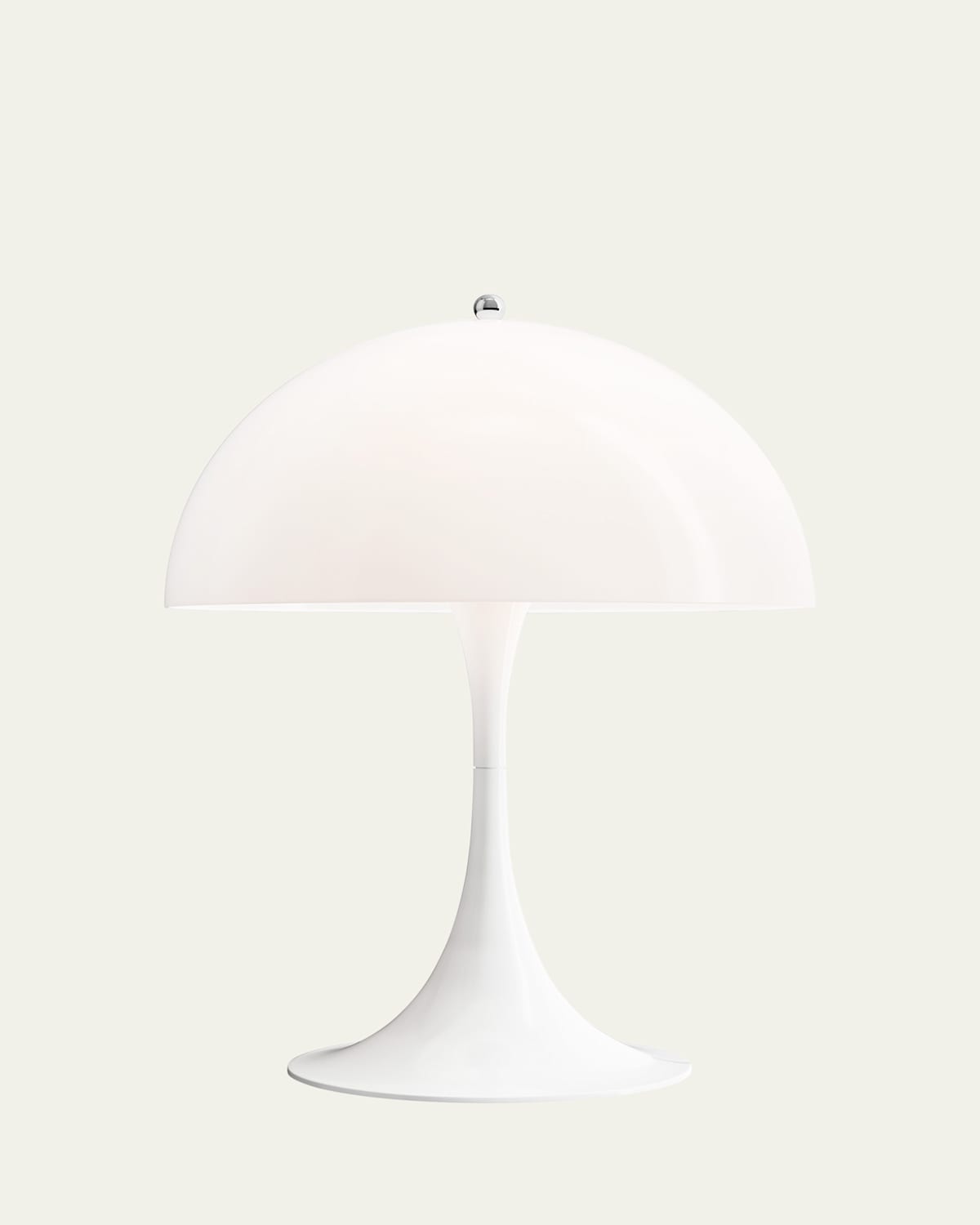 Louis Poulsen Panthella Acrylic Table Lamp In White Opal Acrylic