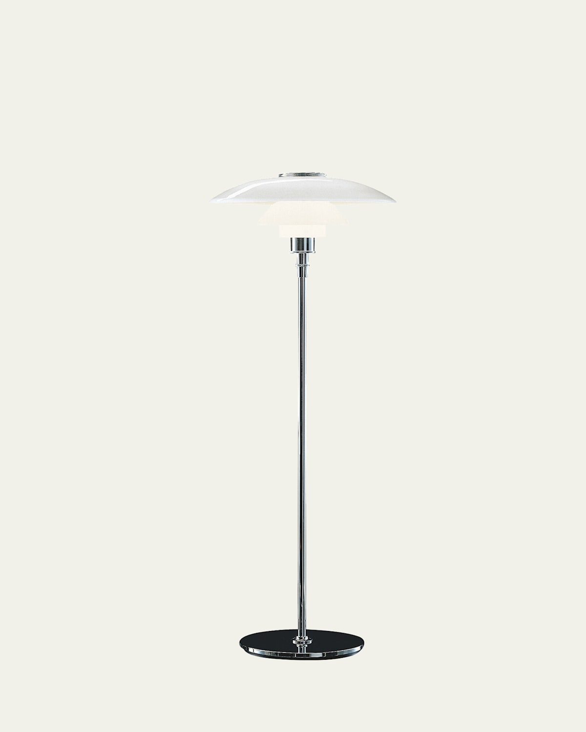 Louis Poulsen Ph 4-3 High Lustre Chrome-plated Floor Lamp In High Lustre Chrome Plated