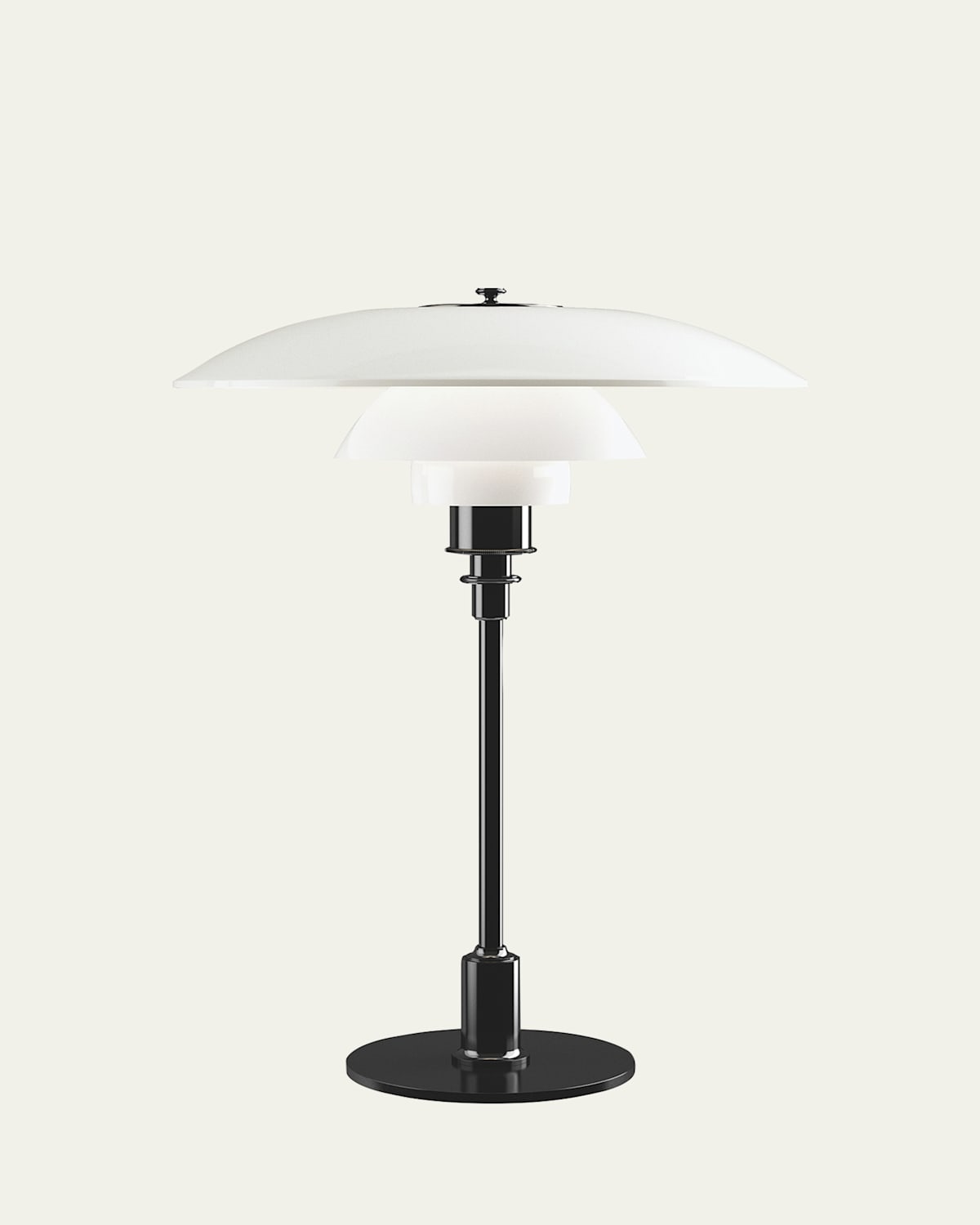 Louis Poulsen Ph 3/2 Table Lamp, 18" In White