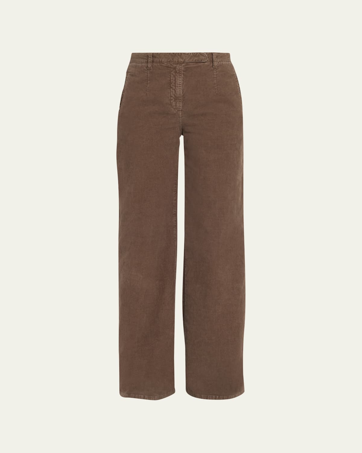 Eglitta Straight-Leg Corduroy Pants