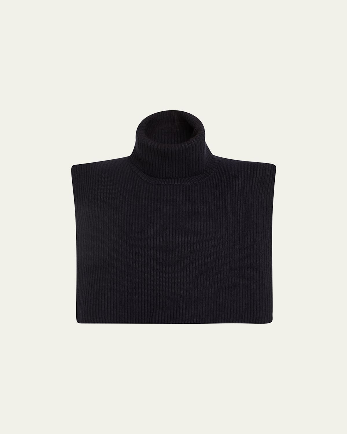 Eppie Cashmere Rib Turtleneck Collar