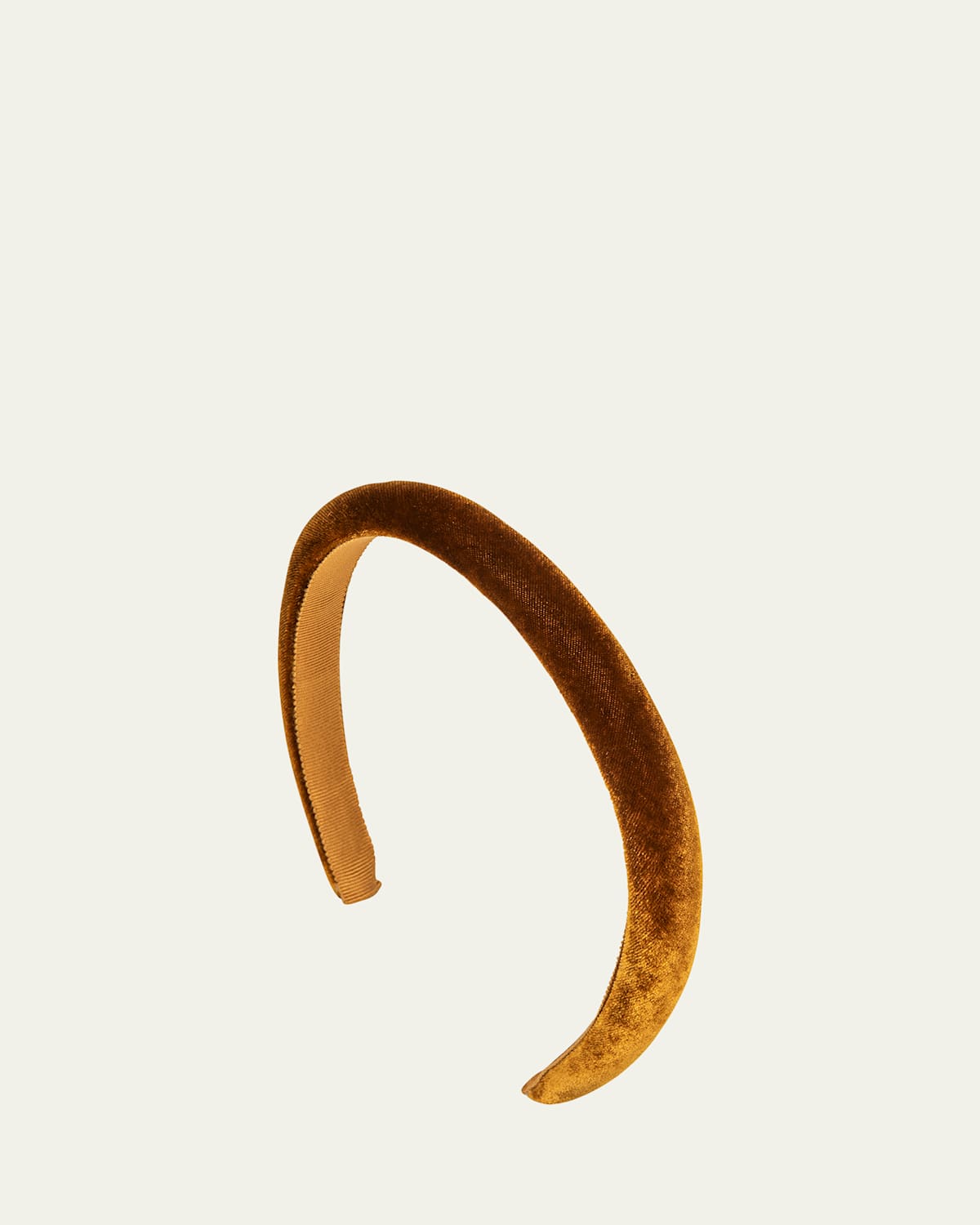 Jennifer Behr Tiana Velvet Headband In Topaz