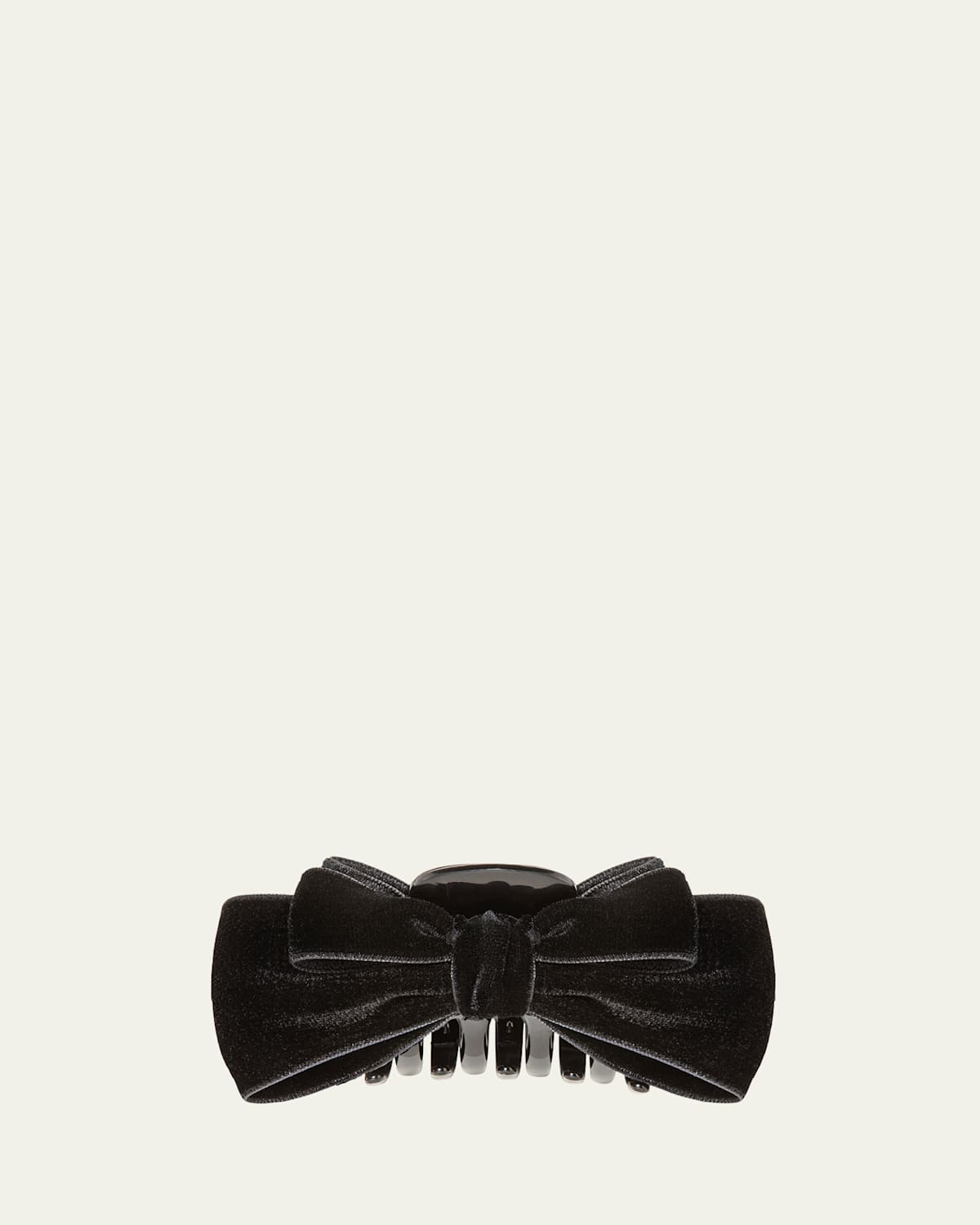 Jennifer Behr Matilda Bow-detailed Claw Clip In Black