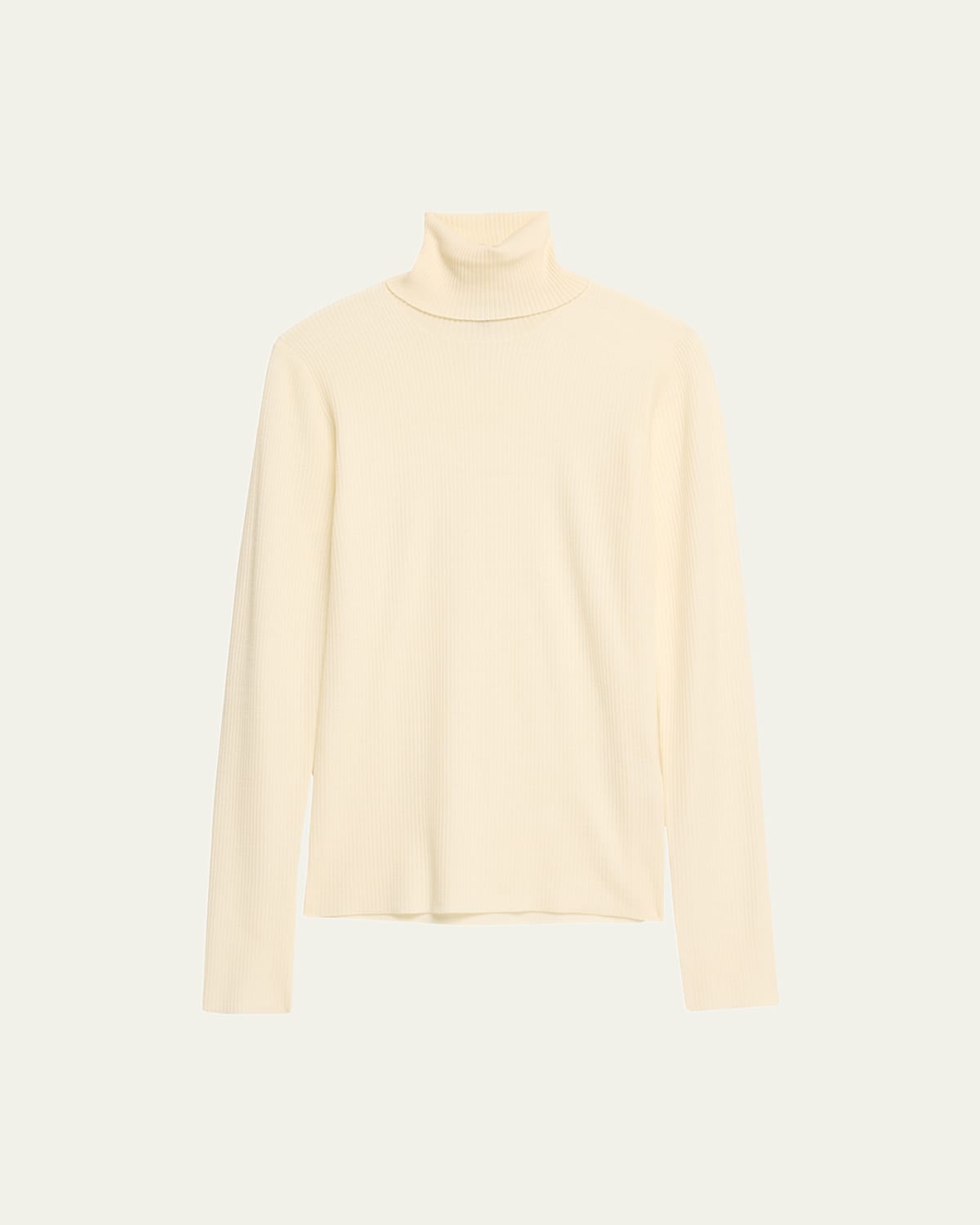 Taupo Ribbed Wool Turtleneck