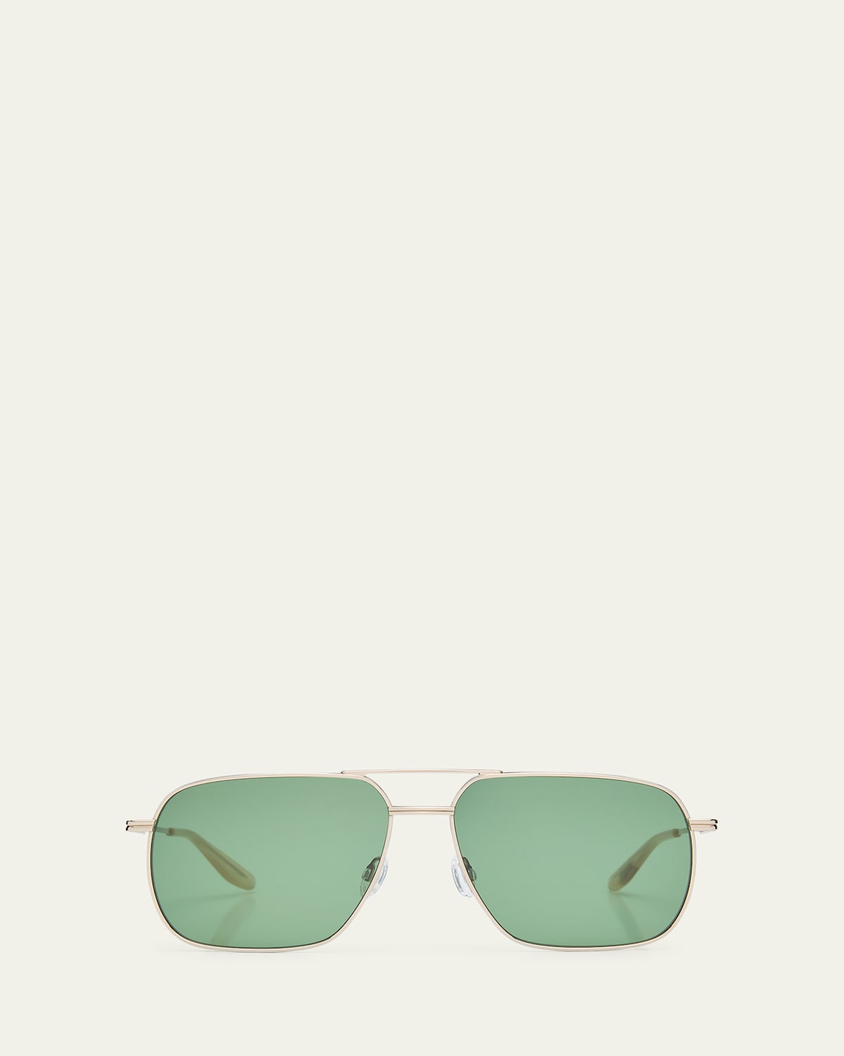 x 007 Men's Royale Double-Bridge Titanium Aviator Sunglasses