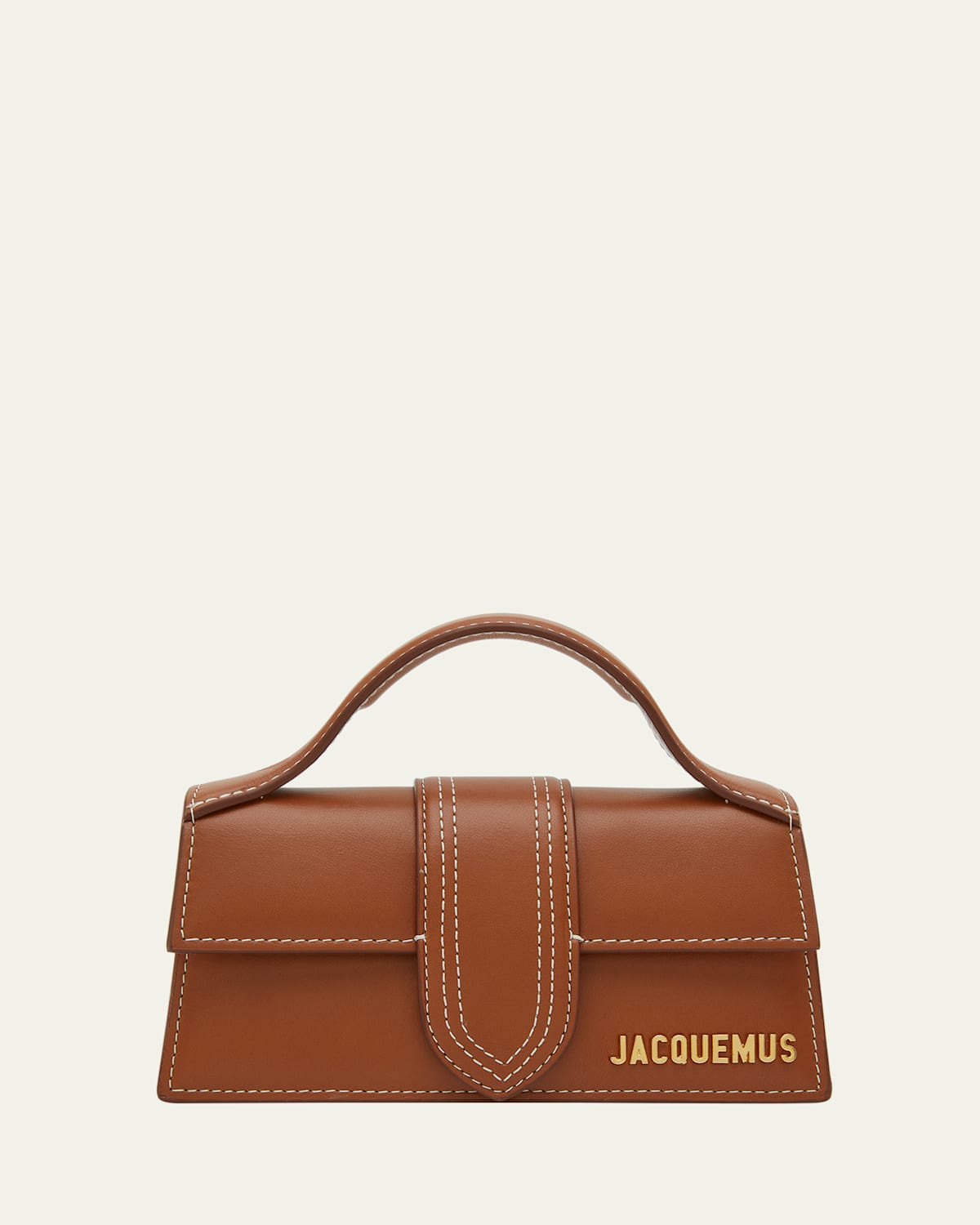 Jacquemus Brown Le Bambino Crossbody Bag In Light Brown