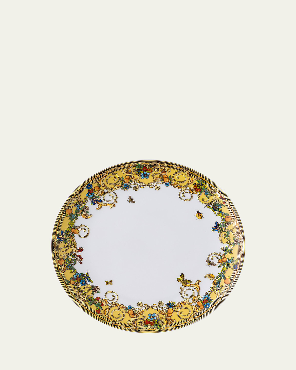 Versace Butterfly Garden Modern Salad Plate, 8.3" In Multi