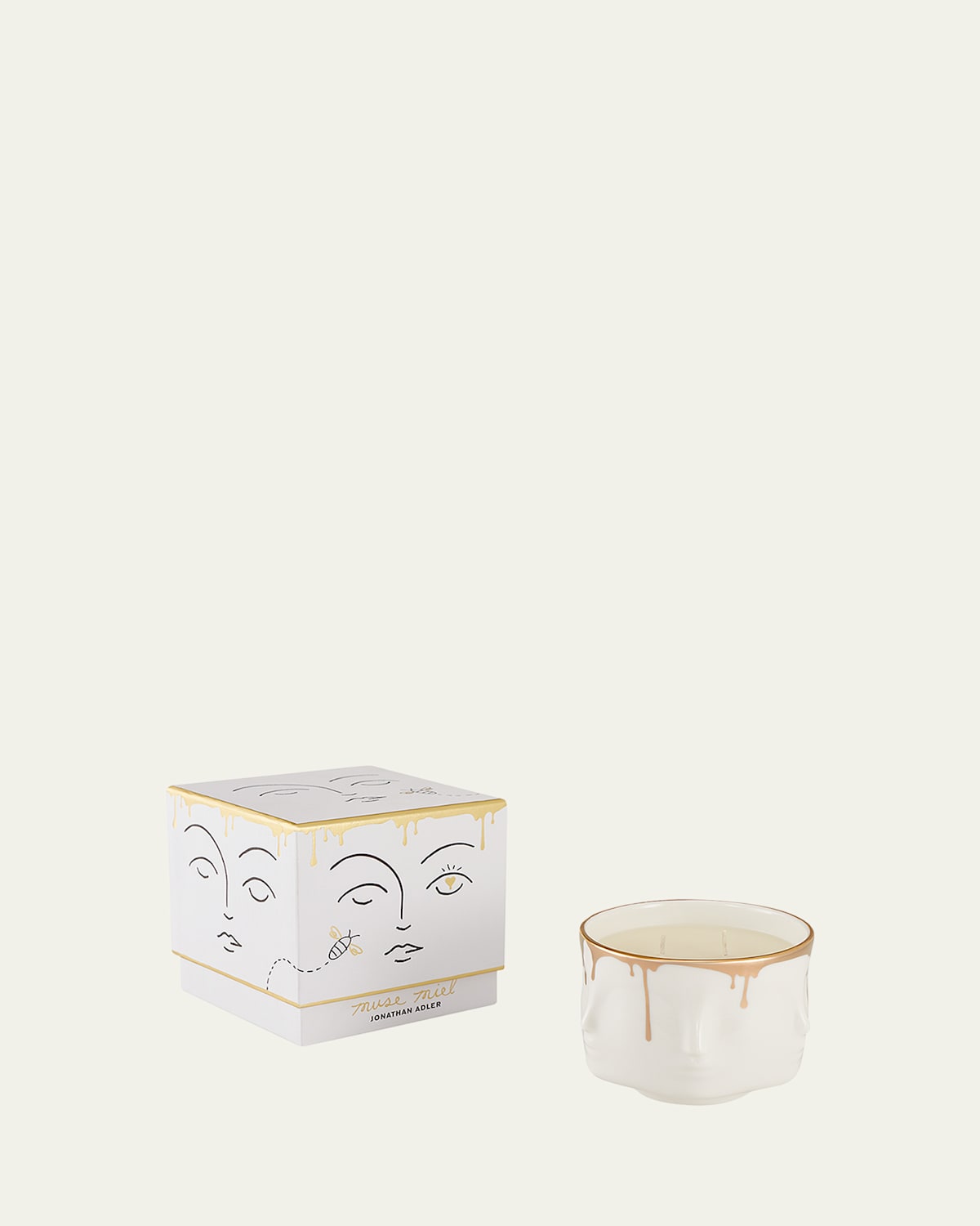 Muse Miel Double-Wick Candle, 13 oz.