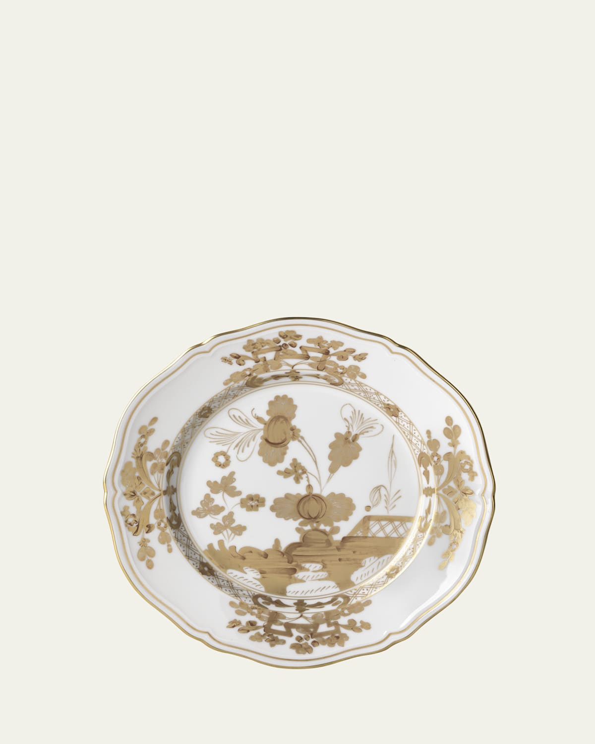 Ginori 1735 Antico Doccia Porcelain Dinner Plate In Oiaurum