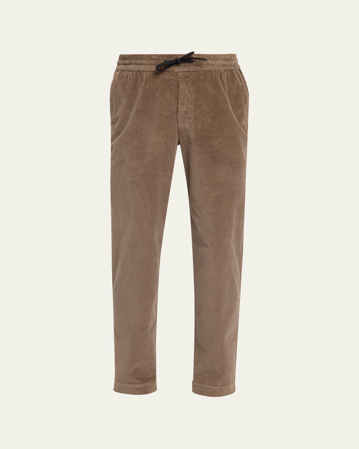 Sease Men's Mindset Corduroy Drawstring Trousers In Brown