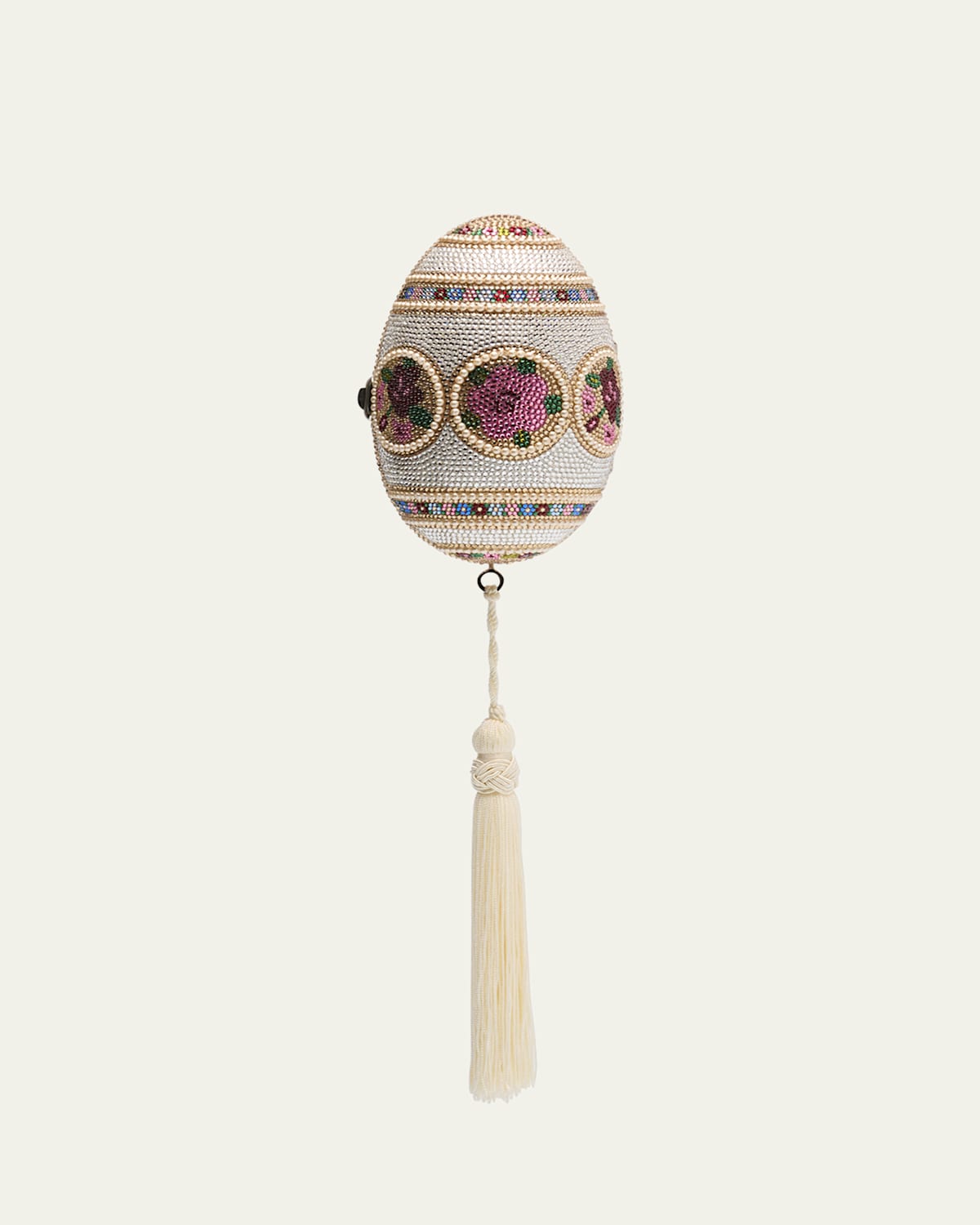 Mosaic Crystal Egg Clutch Bag