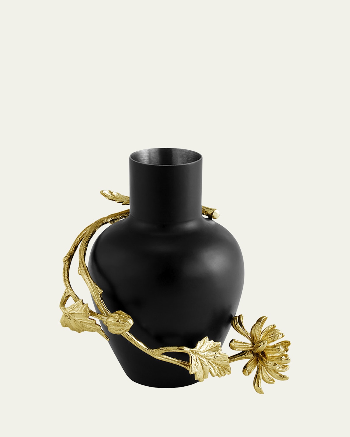 Michael Aram Dahlia Bud Vase In Black