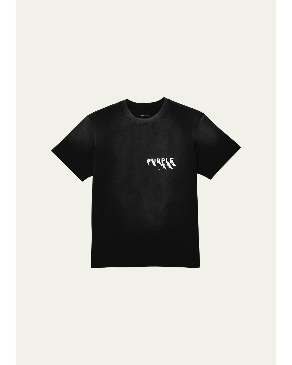 Men'S Painted Wordmark Tee