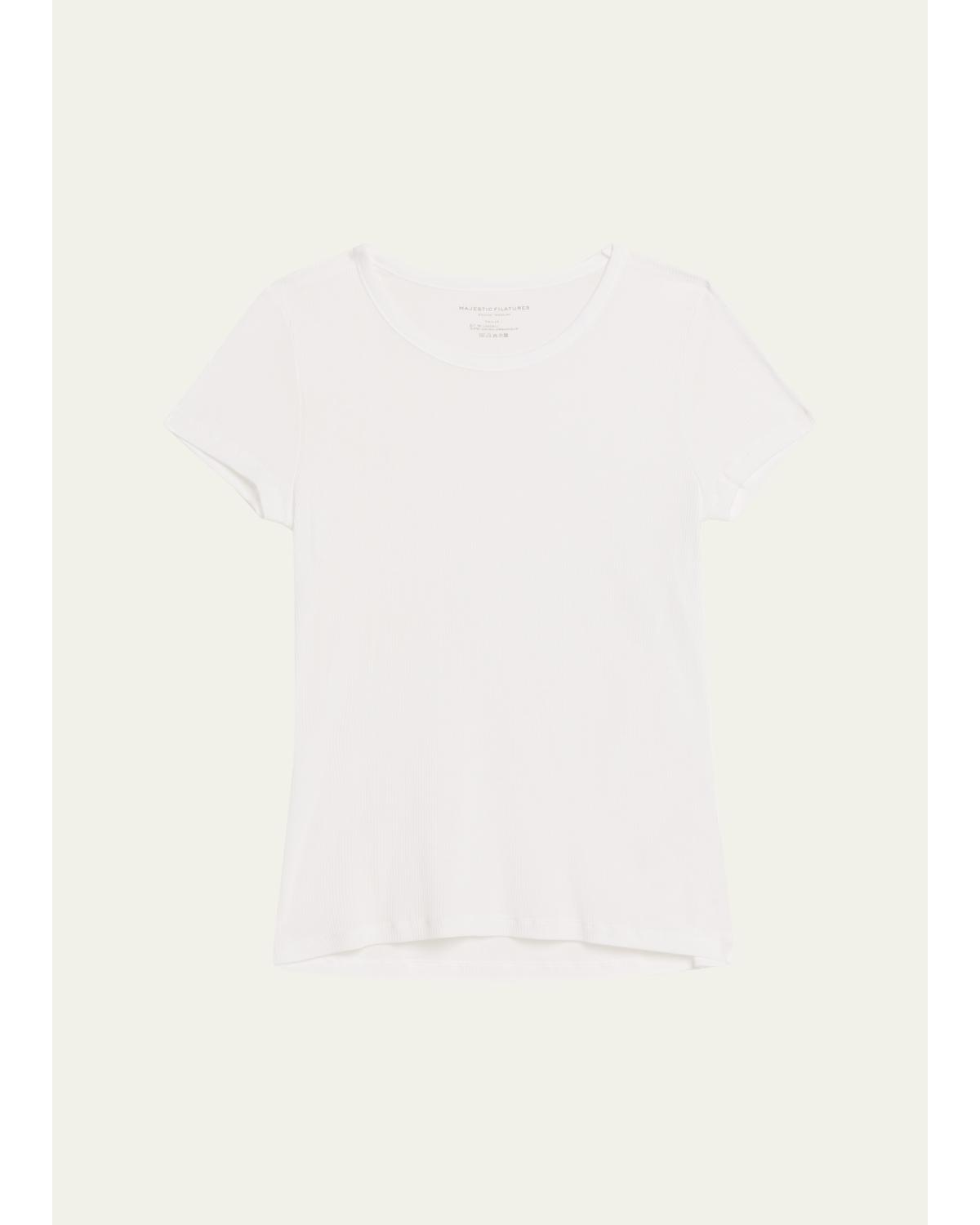 Lyocell Cotton Baby Ribbed Tee