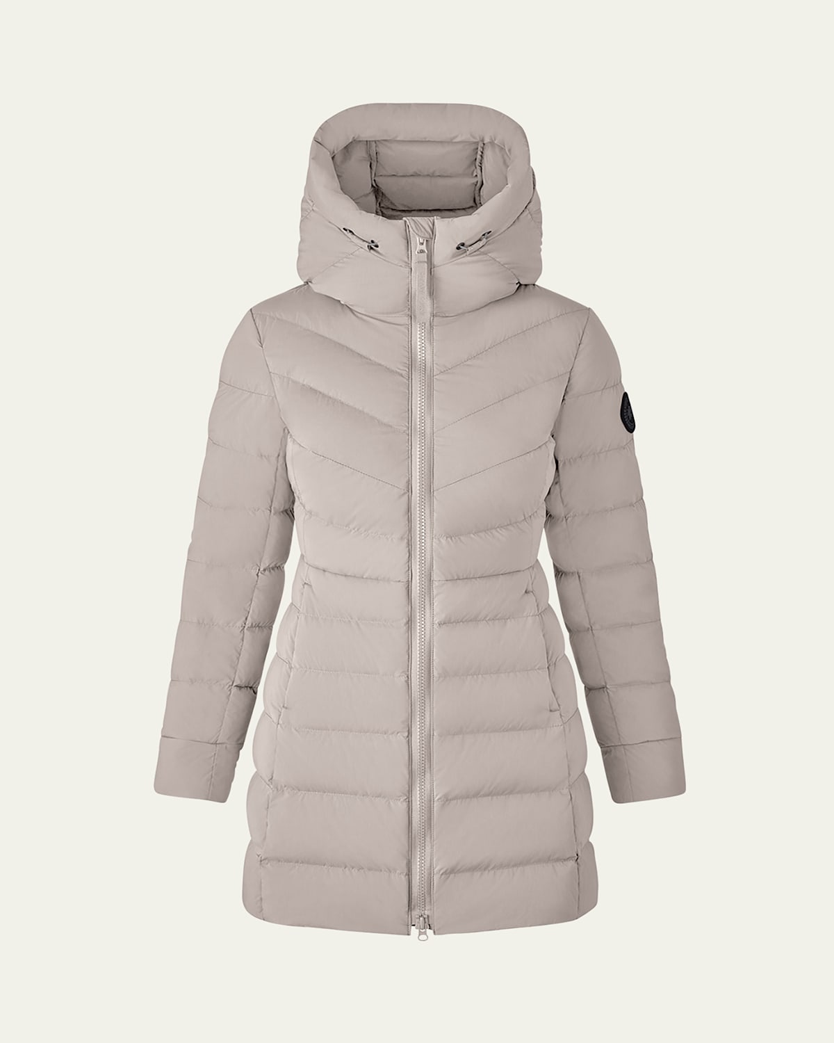 CANADA GOOSE CLAIR COAT BLACK LABEL 