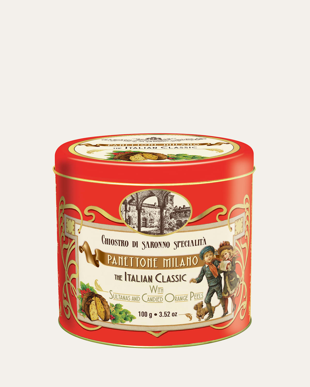 Lazzaroni Classic Panettone in Metal Tin, 100 g