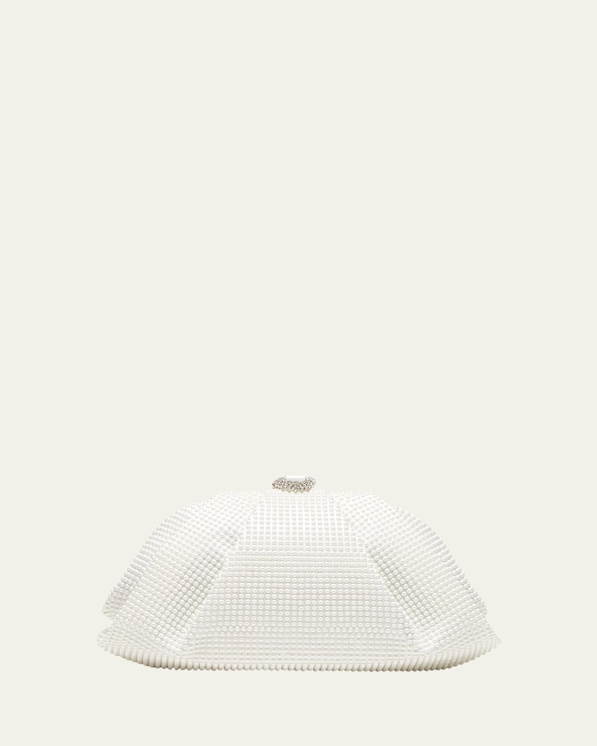 Gemma Pearly Rhinestone Top-Handle Bag
