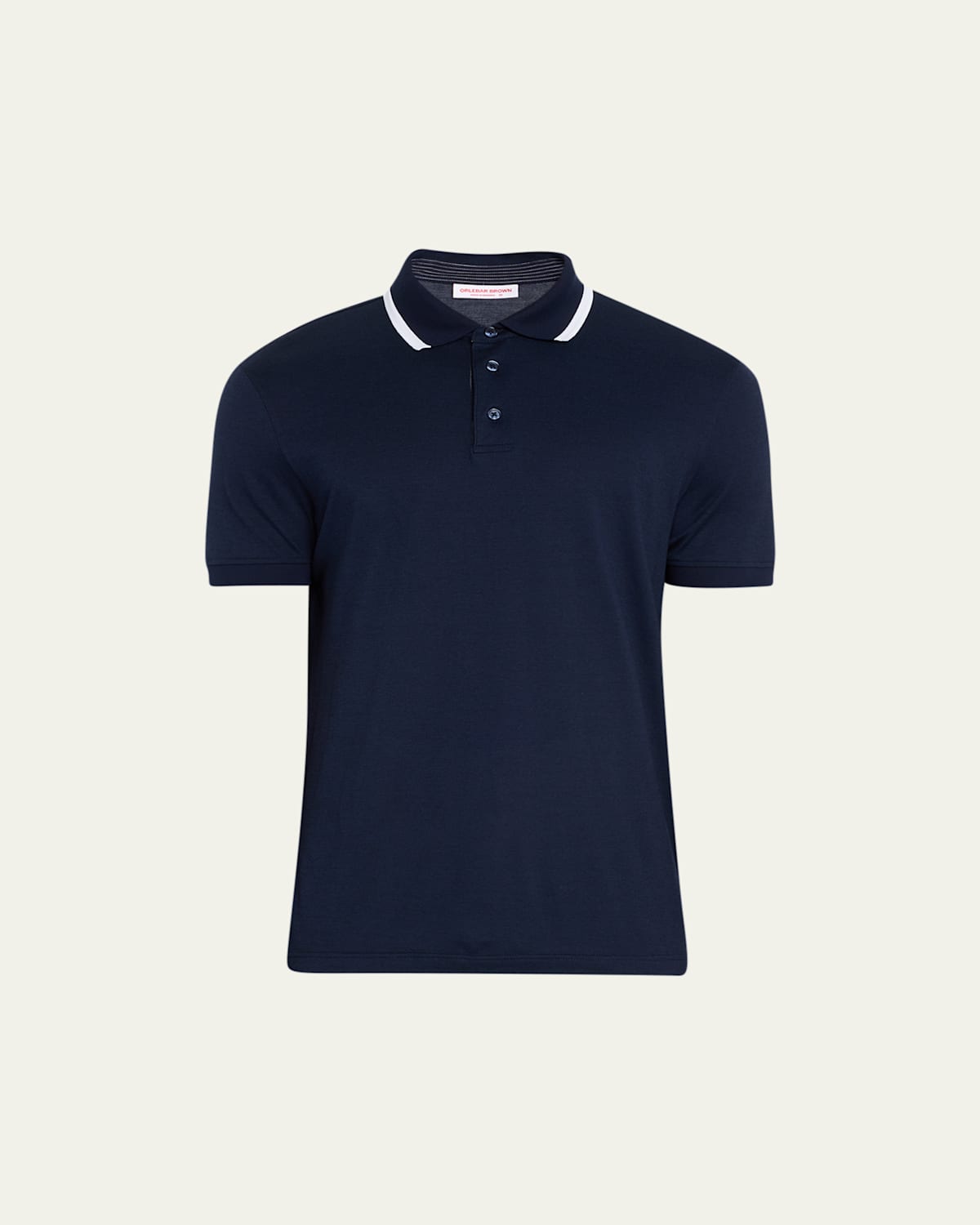Orlebar Brown Dominic Cotton-blend Polo Shirt In Night Iris