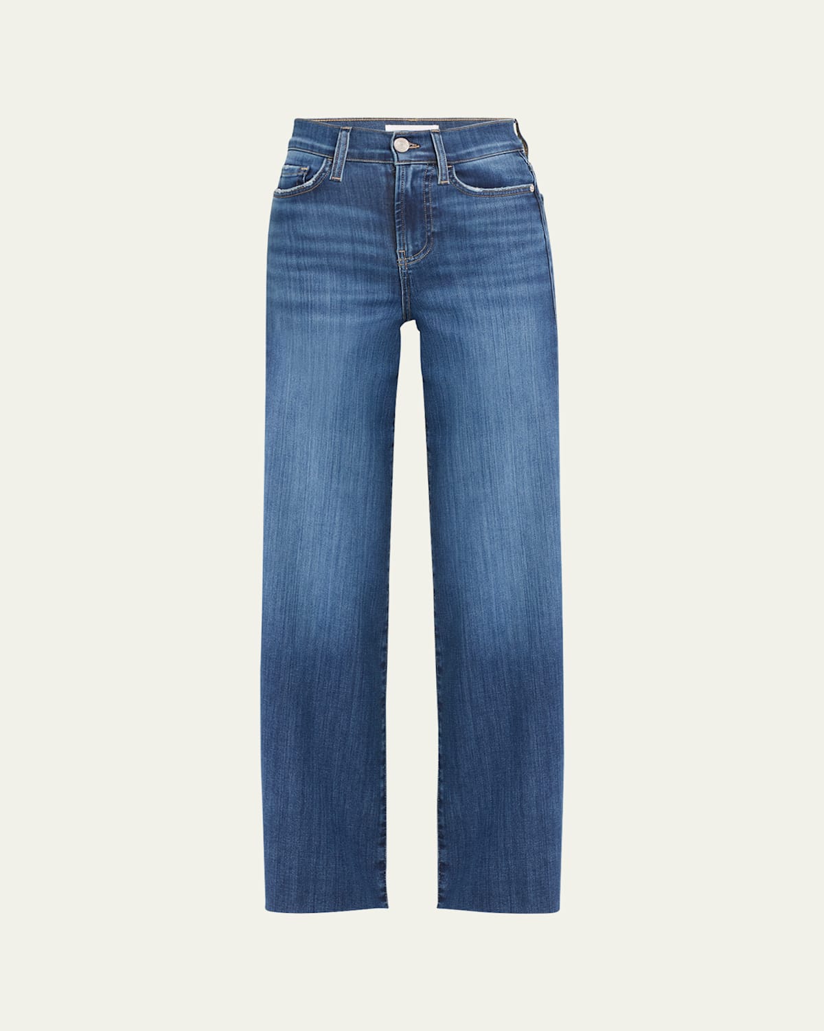 Frame Le Slim Palazzo Raw After Jeans In Lupine