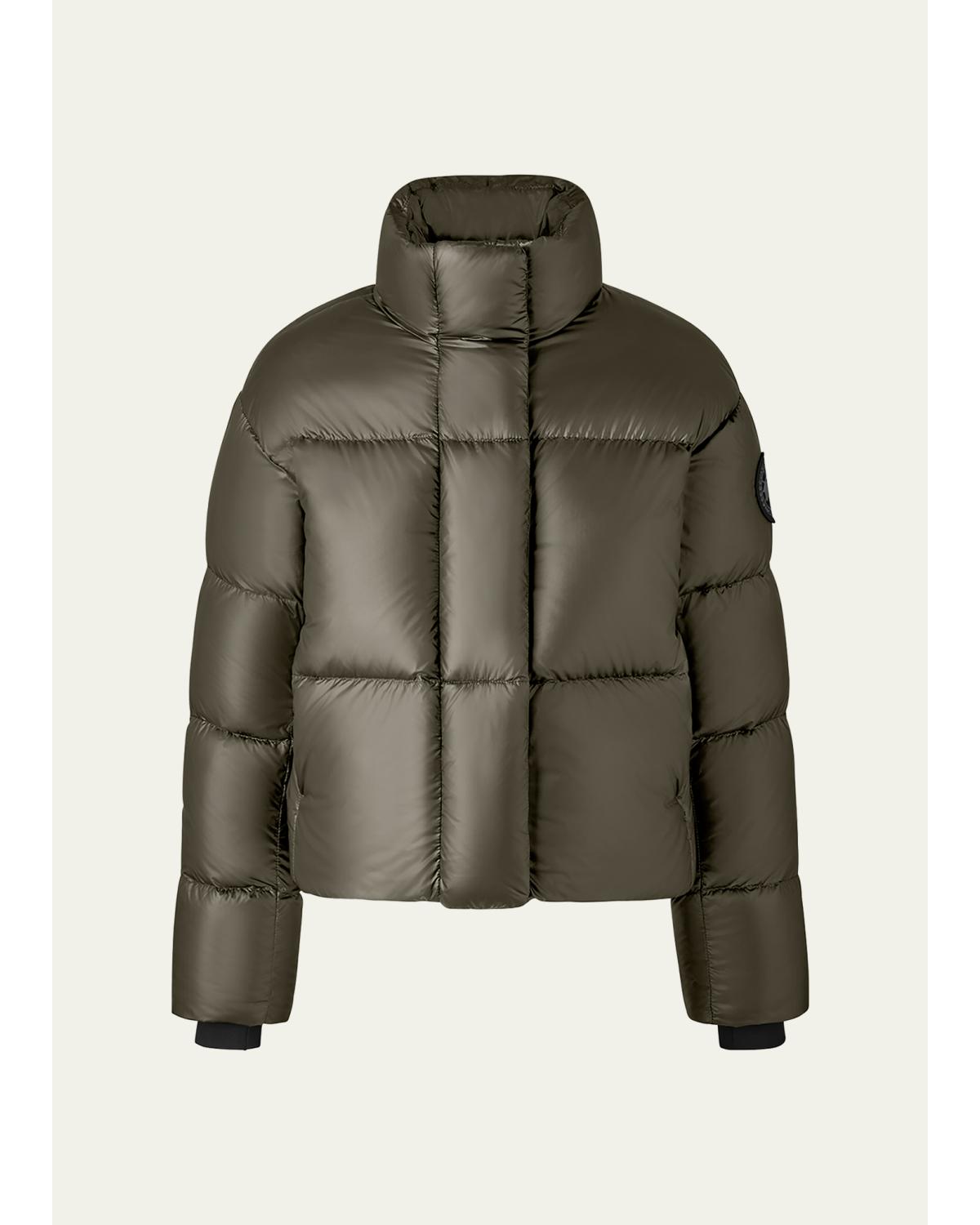 Cypress Cropped Puffer Black Label