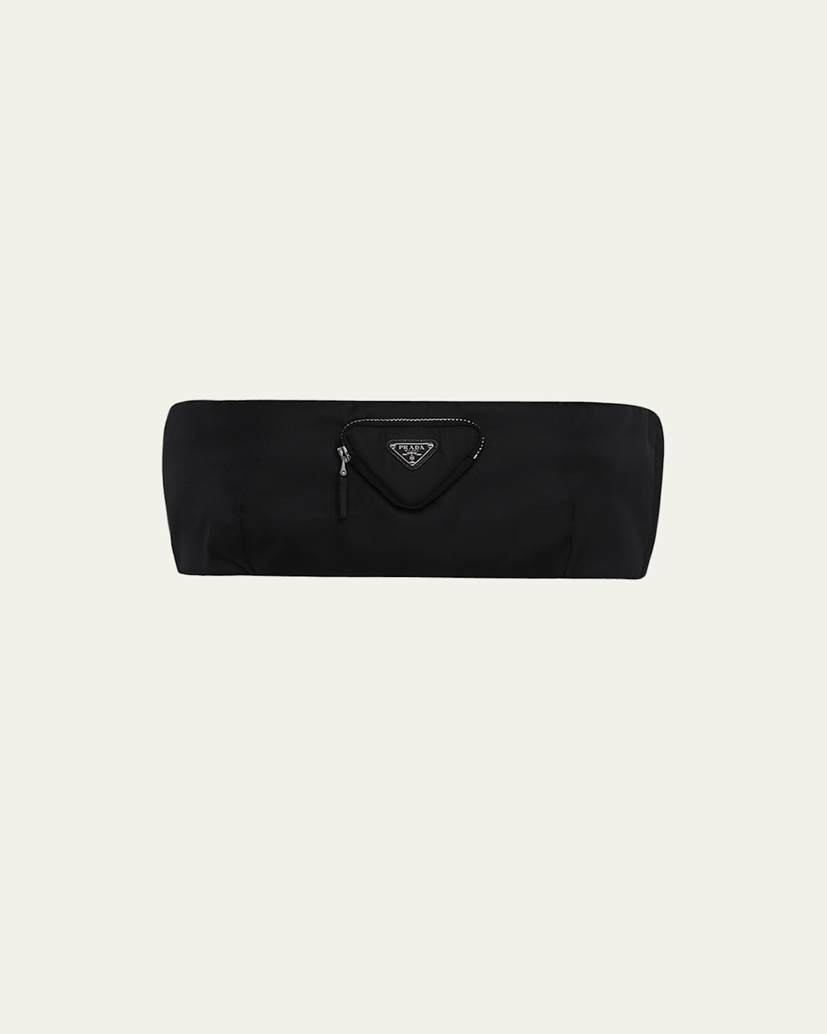 PRADA RE-NYLON BANDEAU TOP WITH POCKET 