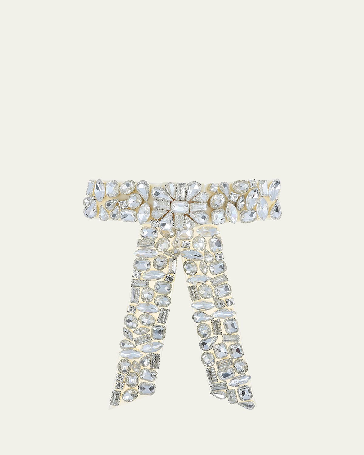 Melanie Embellished Bow Barrette