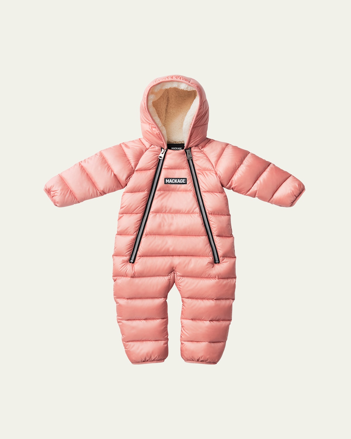 MACKAGE KID'S BAMBI RECYCLED QUILTED SNOWSUIT 