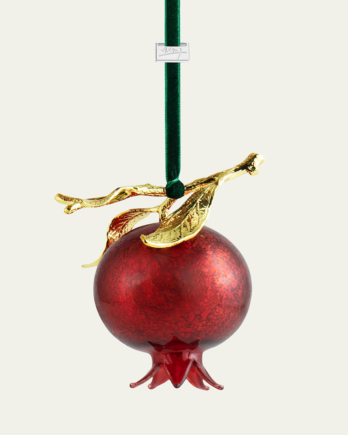 Michael Aram Pomegranate Glass Christmas Ornament