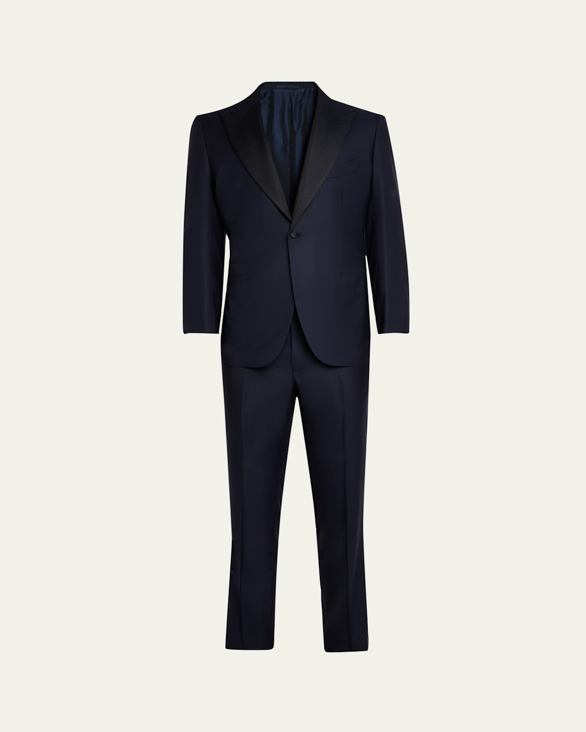 Men's 150s Wool Grosgrain Tuxedo