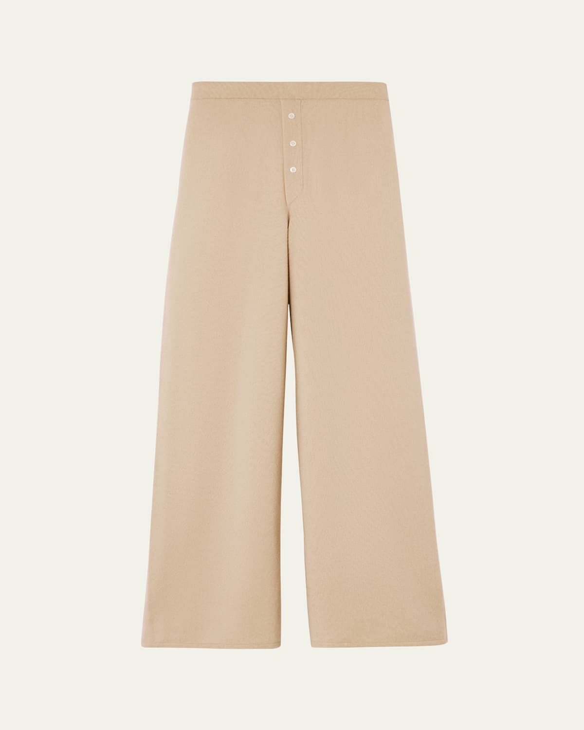 Guest In Residence Everywear Cashmere Knit Relaxed Pants In Dune