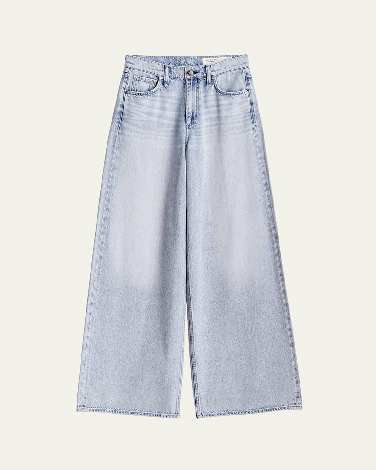 Rag & Bone Featherweight Sofie Wide-leg Jeans In Kierra