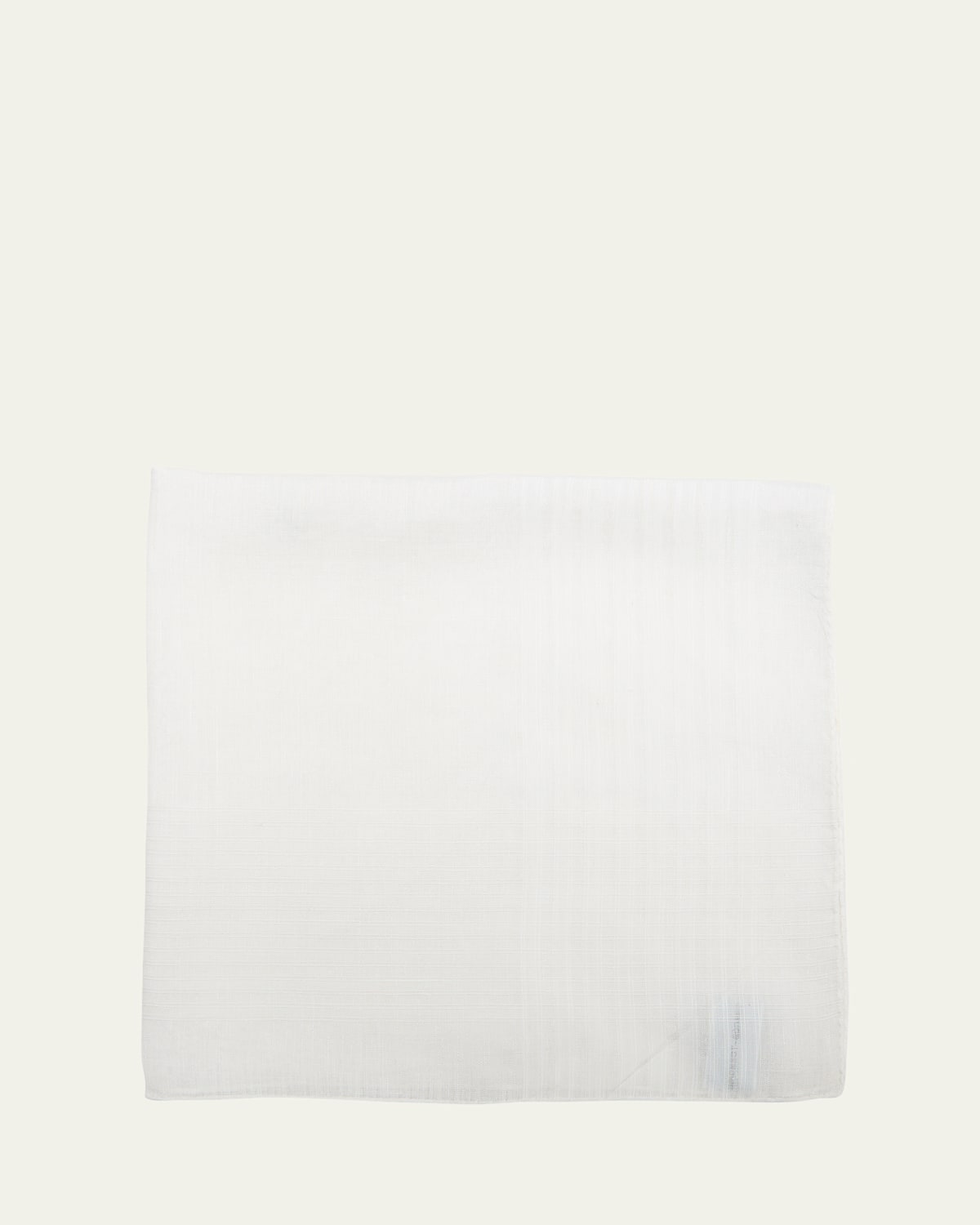 Men's Signature Cotton-Linen Handkerchief