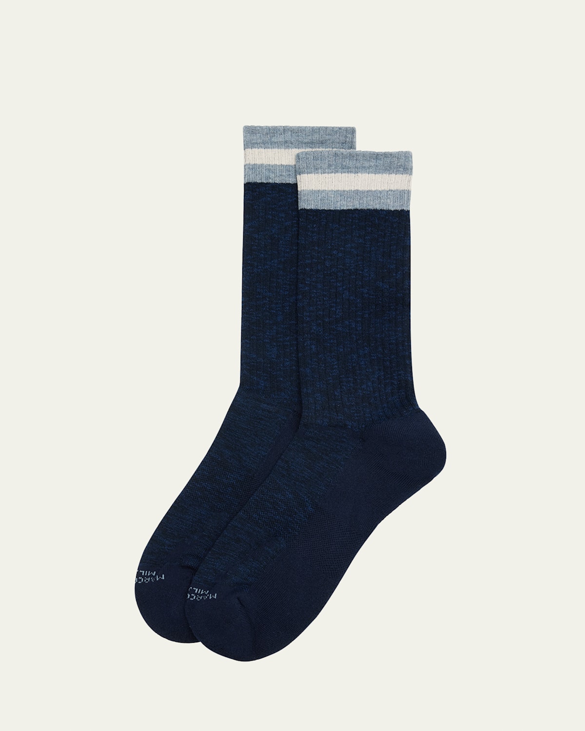 Men's Preppy Stripe Mid-Calf Socks