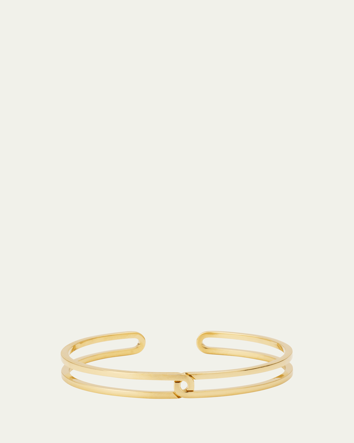 Men's Recycled 18K Yellow Gold Blast Cuff Bracelet