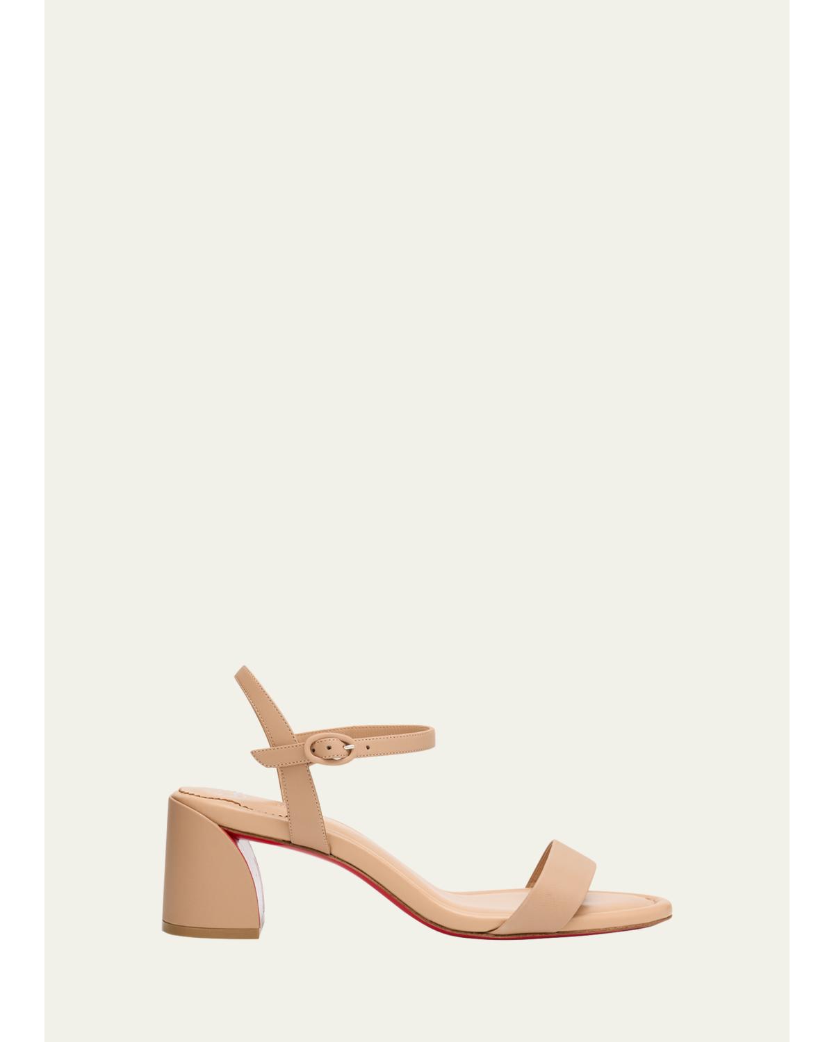 55Mm Miss Jane Ankle-Strap Sandals