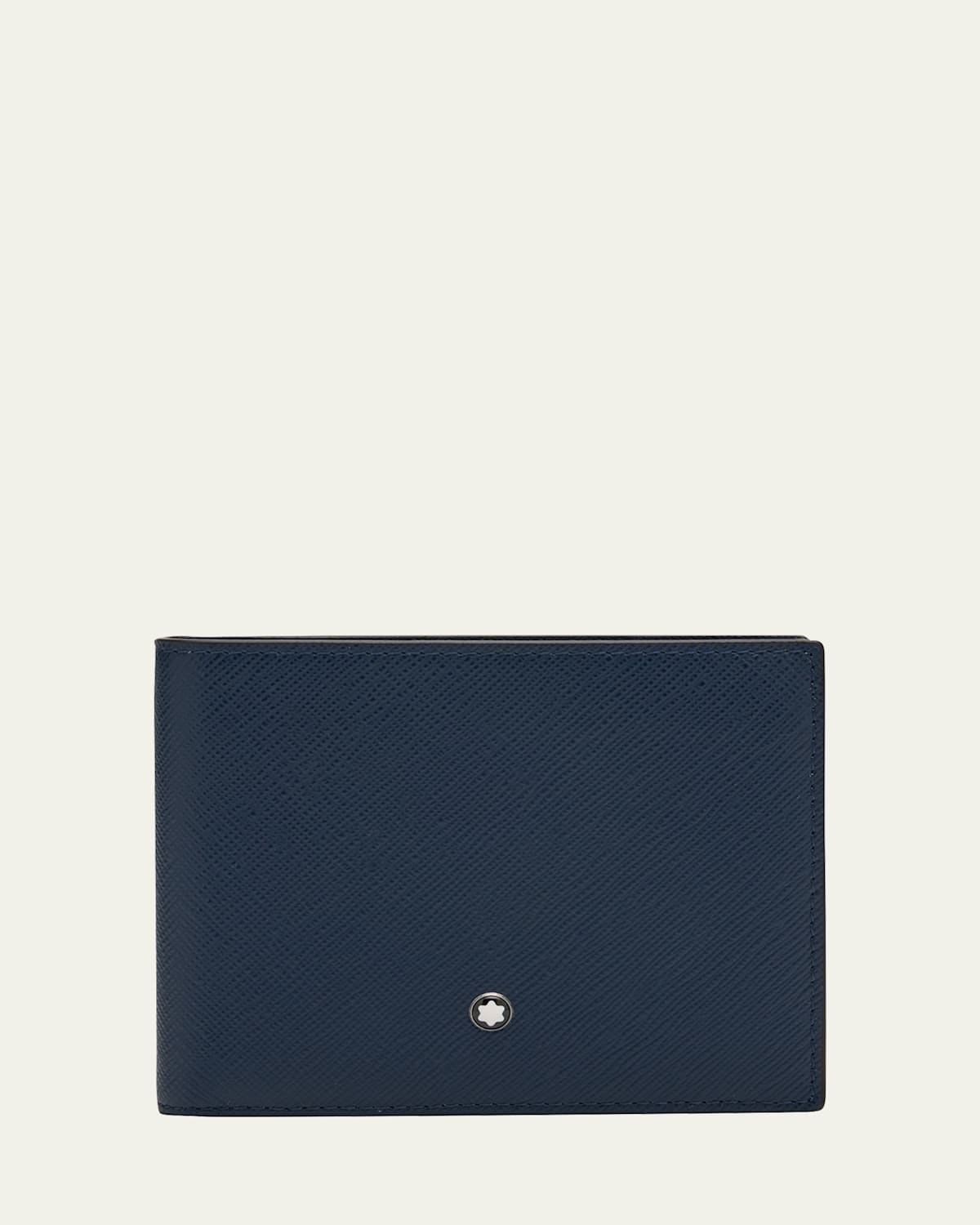 Men's Sartorial Saffiano Leather Bifold Wallet