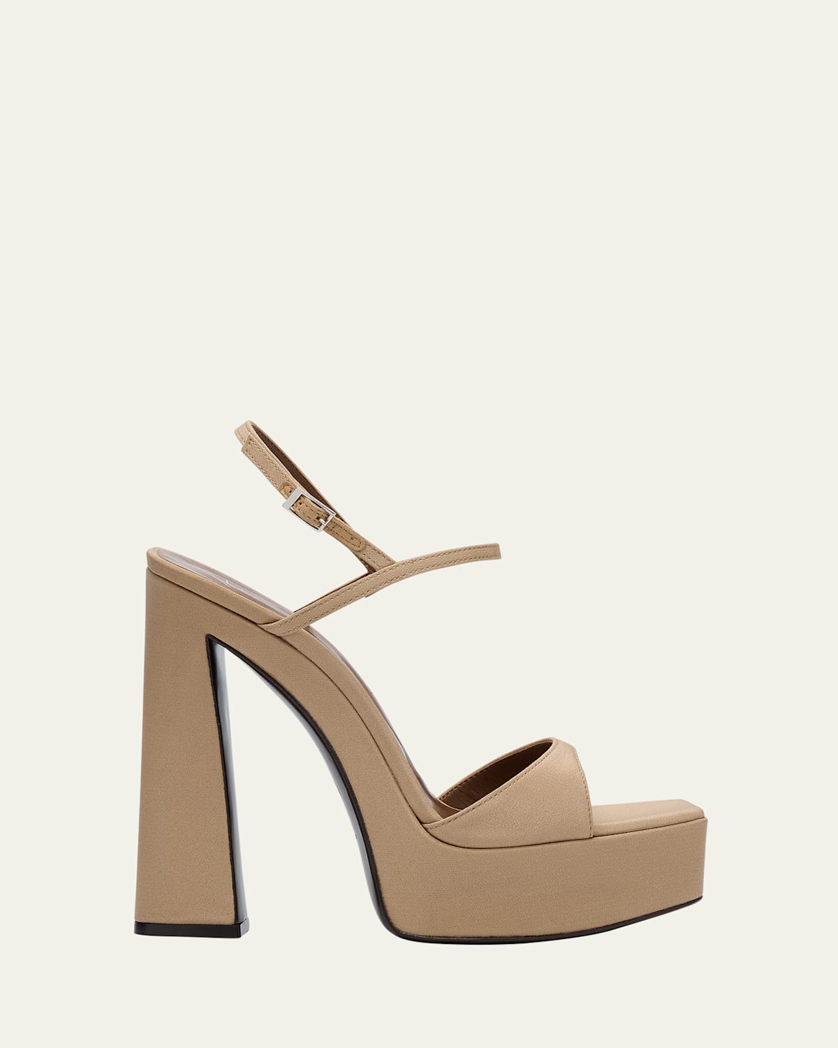 Giuseppe Zanotti Patent Ankle-strap Platform Sandals In Guepiere