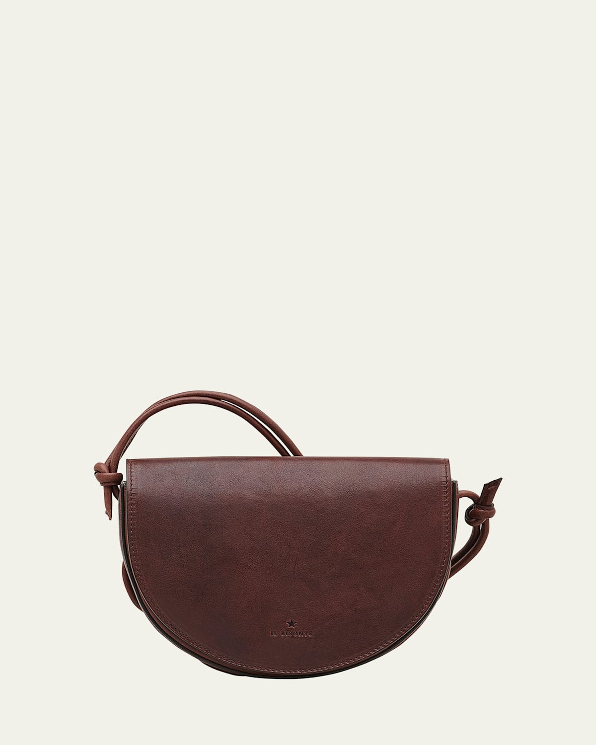 Snodo Flap Leather Crossbody Bag