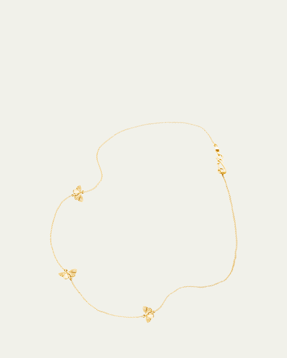 18K Yellow Gold 3 Migration Station Necklace
