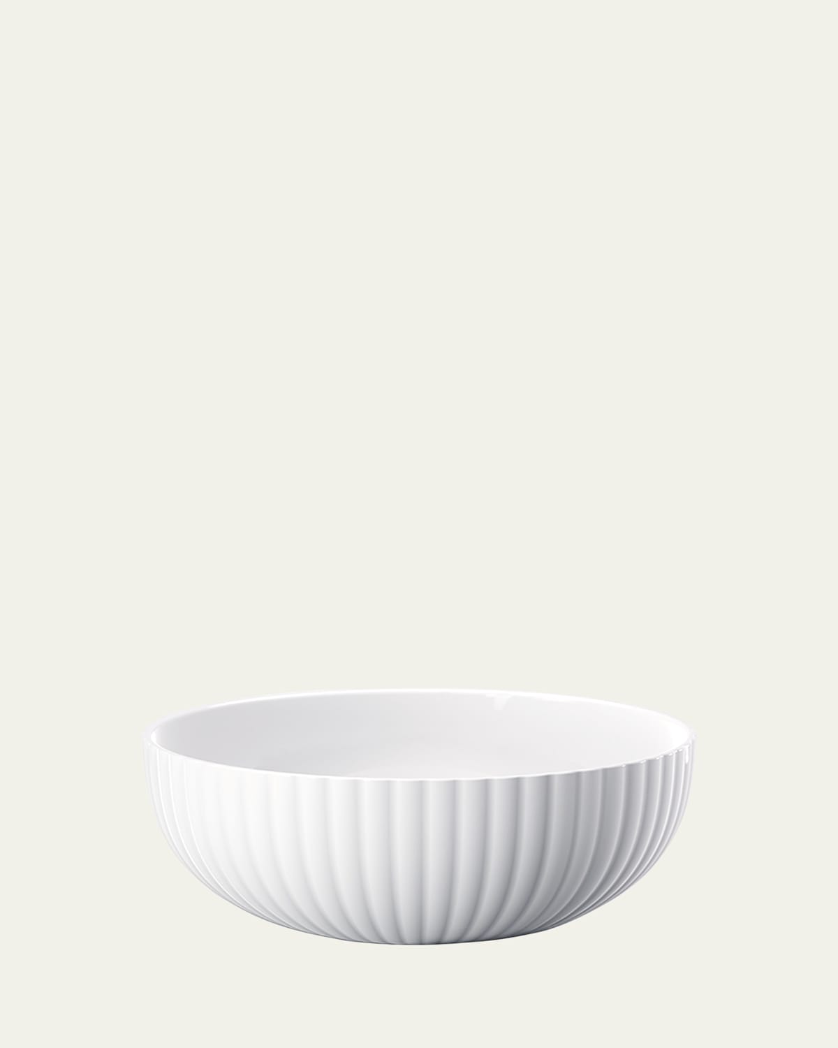 Georg Jensen Bernadotte Salad Bowl In White