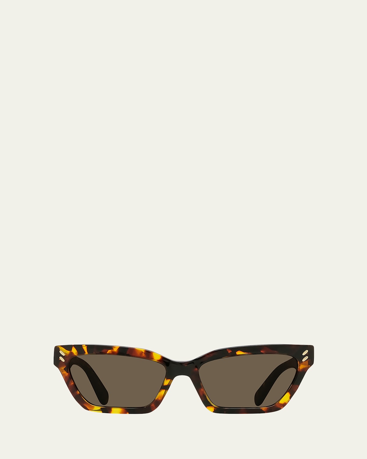 Stella Mccartney Stella Acetate Cat-eye Sunglasses In Brown