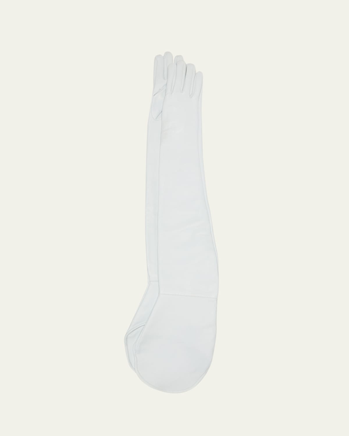Patent Leather Shoulder Gloves