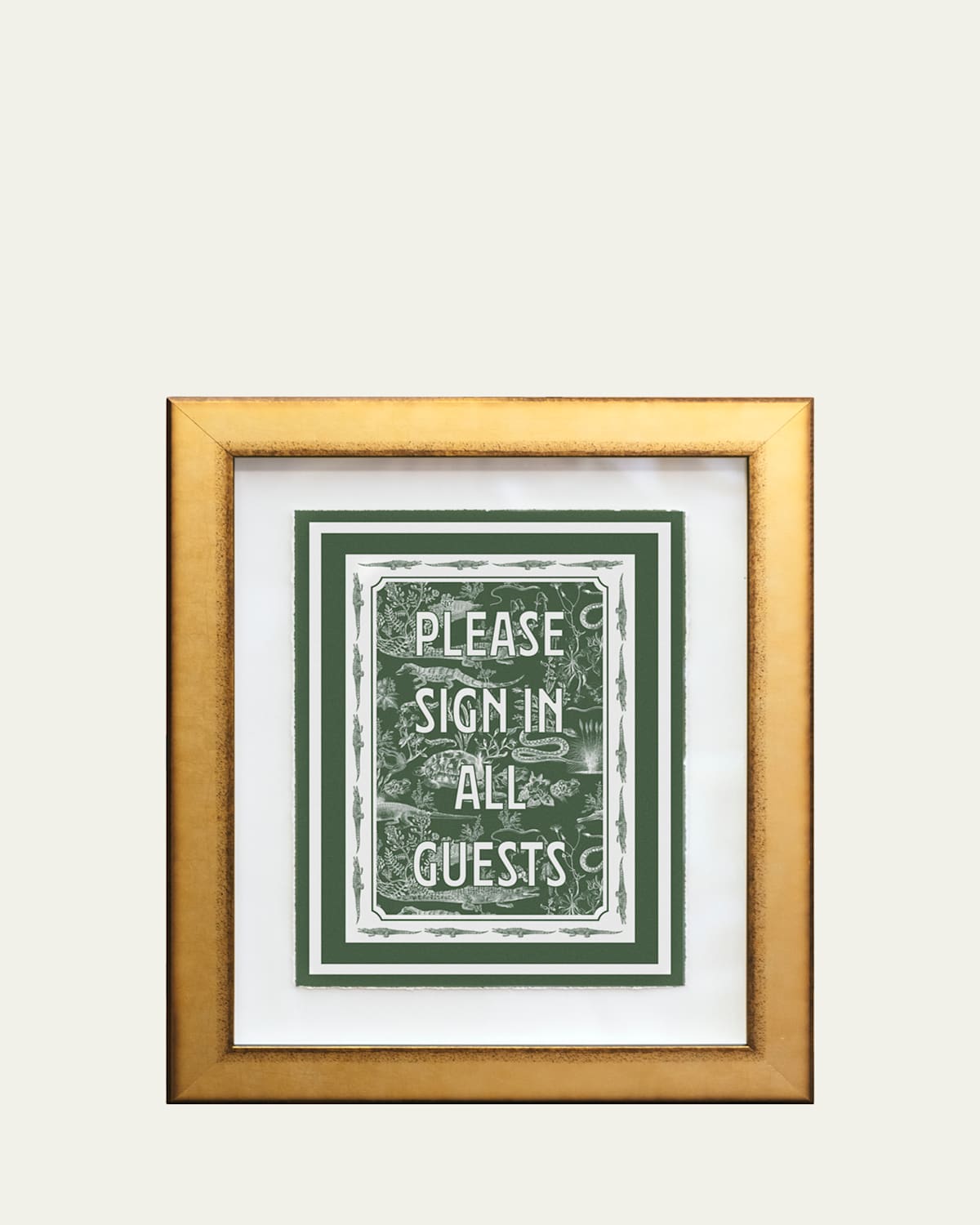 Nick Mele Fine Art "Text K" Art Print