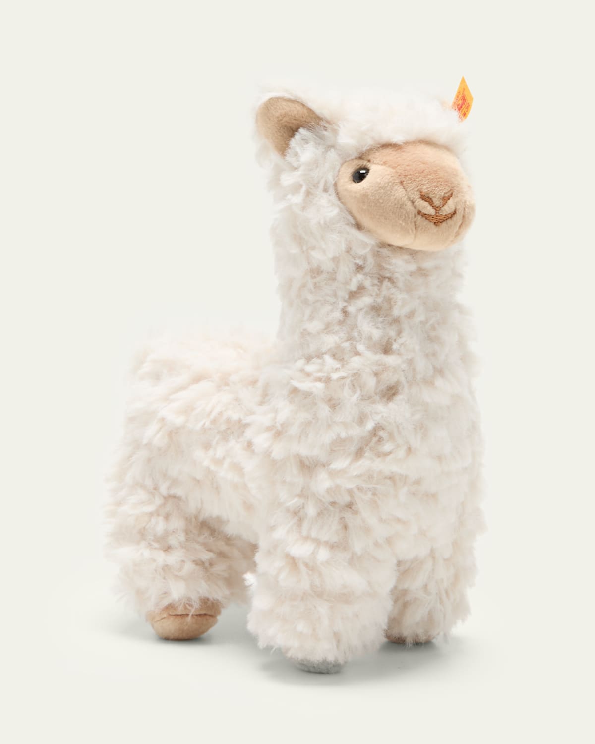Steiff Leandro Llama Stuffed Animal, 7"