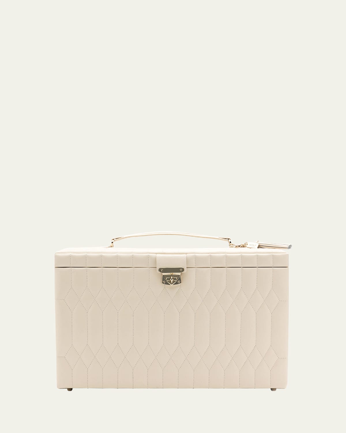Caroline Ivory Extra Large Jewelry Box